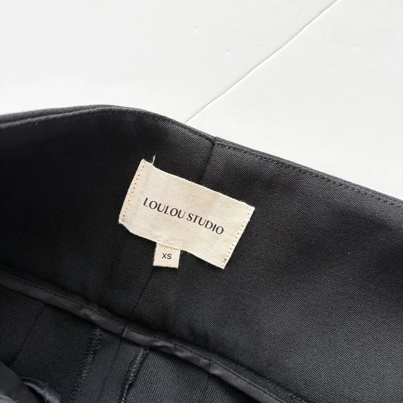 Loulou studio pinzon stretch wool trousers - Picture 6 of 7